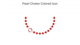 Pearl Choker Colored Icon In Powerpoint Pptx Png And Editable Eps Format