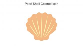 Pearl Shell Colored Icon In Powerpoint Pptx Png And Editable Eps Format