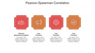 Pearson spearman correlation ppt powerpoint presentation layouts themes cpb