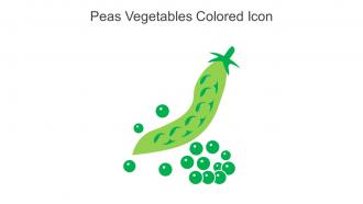 Peas Vegetables Colored Icon In Powerpoint Pptx Png And Editable Eps Format
