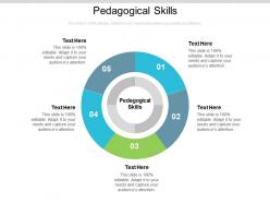 Pedagogical skills ppt powerpoint presentation gallery background image cpb