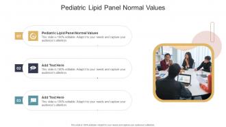 Pediatric Lipid Panel Normal Values In Powerpoint And Google Slides Cpb