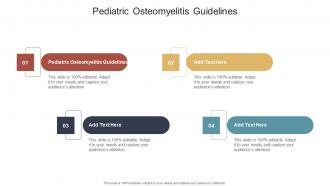 Pediatric Osteomyelitis Guidelines In Powerpoint And Google Slides Cpb