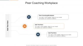 Peer Coaching Workplace In Powerpoint And Google Slides Cpb