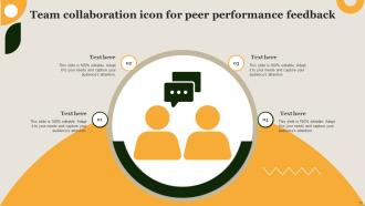 Peer Feedback Powerpoint Ppt Template Bundles Customizable Engaging