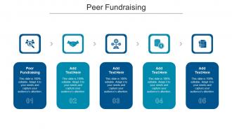 Peer Fundraising Ppt Powerpoint Presentation Portfolio Introduction Cpb