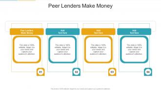 Peer Lenders Make Money In Powerpoint And Google Slides Cpb