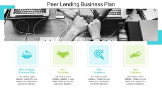 Peer Lending Business Plan In Powerpoint And Google Slides Cpb
