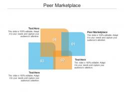 Peer marketplace ppt powerpoint presentation layouts graphics download cpb