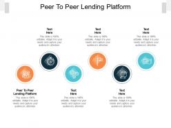 Peer to peer lending platform ppt powerpoint presentation rules cpb