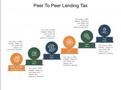 Peer to peer lending tax ppt powerpoint presentation slides cpb