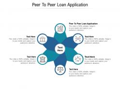 Peer to peer loan application ppt powerpoint presentation portfolio show cpb