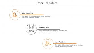 Peer Transfers Ppt PowerPoint Presentation Summary Themes Cpb