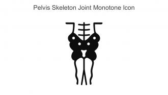 Pelvis Skeleton Joint Monotone Icon In Powerpoint Pptx Png And Editable Eps Format