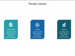 Penalty interest ppt powerpoint presentation infographics deck cpb
