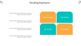 Pending payments ppt powerpoint presentation infographic template ideas cpb