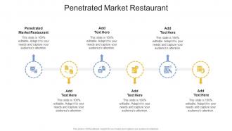 Penetrated Market Restaurant In Powerpoint And Google Slides Cpb