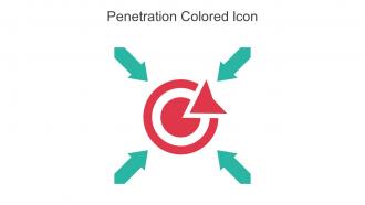 Penetration Colored Icon In Powerpoint Pptx Png And Editable Eps Format