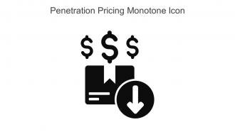 Penetration Pricing Monotone Icon In Powerpoint Pptx Png And Editable Eps Format