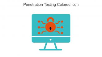Penetration Testing Colored Icon In Powerpoint Pptx Png And Editable Eps Format