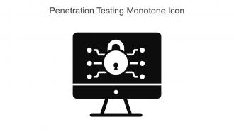 Penetration Testing Monotone Icon In Powerpoint Pptx Png And Editable Eps Format