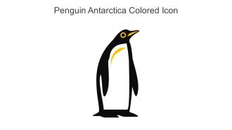 Penguin Antarctica Colored Icon In Powerpoint Pptx Png And Editable Eps Format