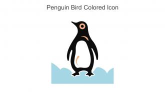 Penguin Bird Colored Icon In Powerpoint Pptx Png And Editable Eps Format