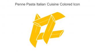 Penne Pasta Italian Cuisine Colored Icon In Powerpoint Pptx Png And Editable Eps Format
