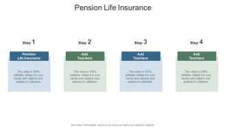 Pension Life Insurance In Powerpoint And Google Slides Cpb