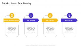 Pension Lump Sum Monthly In Powerpoint And Google Slides Cpb