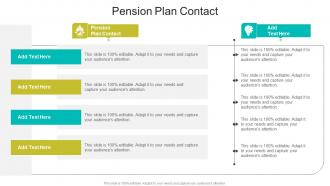 Pension Plan Contact In Powerpoint And Google Slides Cpb