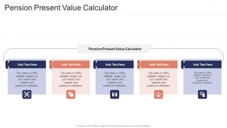 Pension Present Value Calculator In Powerpoint And Google Slides Cpb