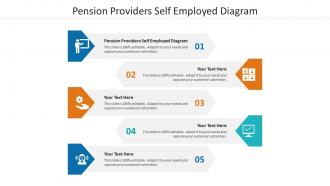 Pension providers self employed diagram ppt powerpoint presentation ideas cpb