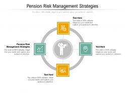 Pension risk management strategies ppt powerpoint presentation styles graphic images cpb
