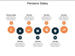 Pensions salary ppt powerpoint presentation summary clipart images cpb