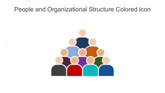 People And Organizational Structure Colored Icon In Powerpoint Pptx Png And Editable Eps Format