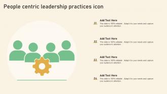 People Centric Leadership Practices Icon
