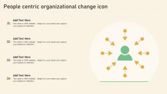 People Centric Organizational Change Icon