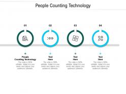 People counting technology ppt powerpoint presentation professional designs cpb