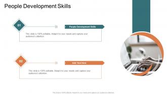 People Development Skills In Powerpoint And Google Slides Cpb