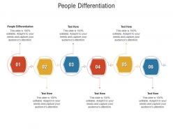 People differentiation ppt powerpoint presentation file sample cpb