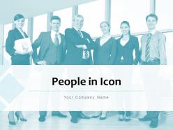 People in icon gear management marketing strategy planning technology