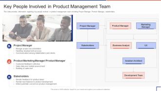 People Involved In Product Management Team Guide To Introduce New Product In Market