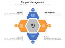 People management ppt powerpoint presentation show background image cpb