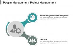 People management project management ppt powerpoint presentation diagram templates cpb