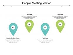 People meeting vector ppt powerpoint presentation professional rules cpb