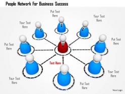 People network for business success image graphics for powerpoint