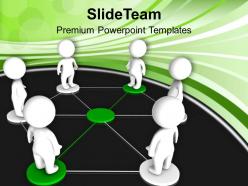 People networking global powerpoint templates ppt themes and graphics 0113