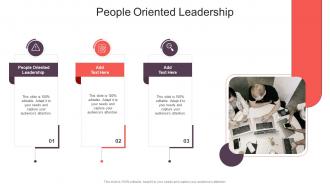 People Oriented Leadership In Powerpoint And Google Slides Cpb