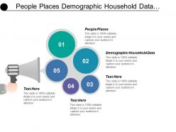 People places demographic household data customer service market share